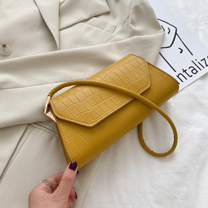 Retro Handbag Synthetic Leather Shoulder Totes Bag Portable Underarm Purse Bags