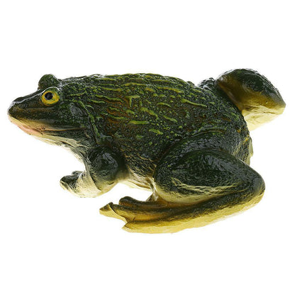 Mini Frog Sculpture Statue Lawn Ornament for Home Garden Decor DIY Accessory