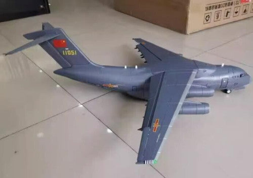 1:72 65CM China Air Force Y-20 Military Transport Plane Diecast Aircraft Model