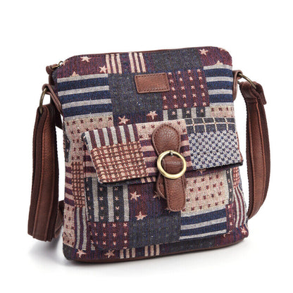 Women Shoulder Bag Fabric Crossbody Bag Handbag Woman Messenger Girls Tote Bag