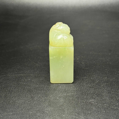 Certified Natural Hetian Jade Hand-carved Exquisite Pixiu Statues 31343