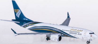 1:400 JC Wings OMAN AIR BOEING 737 MAX 8 Passenger Airplane Diecast Plane Model