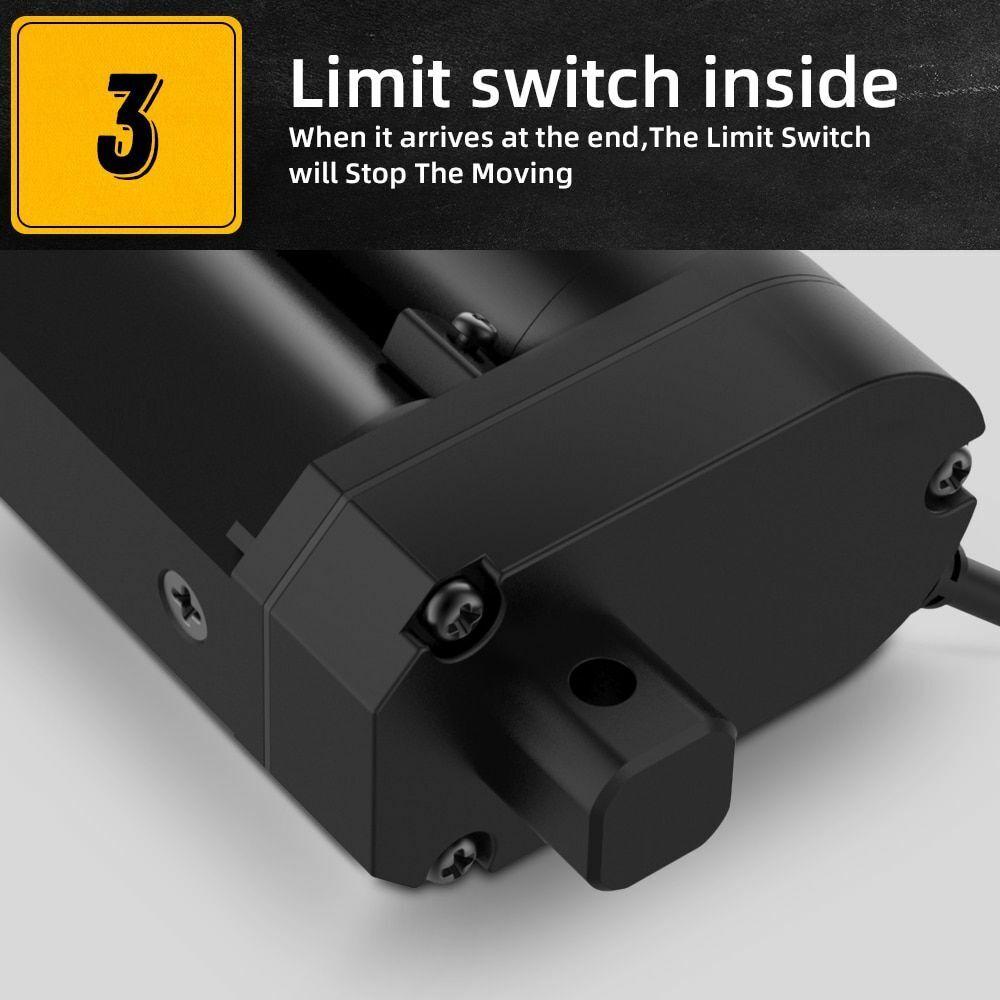 12V Linear Actuator 50mm 100mm 150/200mm Stroke Drive Electric Motor Controller