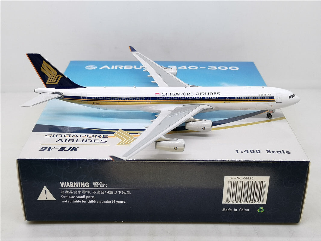 1:400 Phoenix SINGAPORE AIRLINES AIRBUS A340-300 Airplane Diecast Aircraft Model