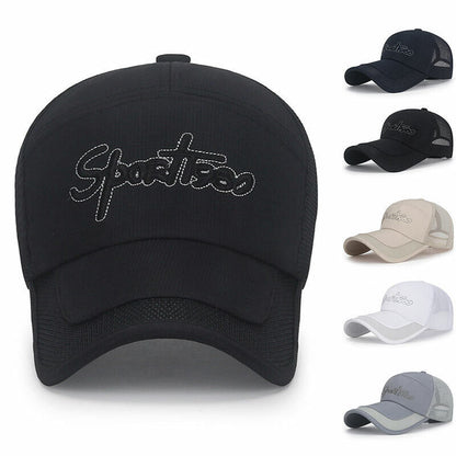 Unisex Quick Dry Baseball Cap Snapback Hat Breathable Sport Summer Outwear Hats