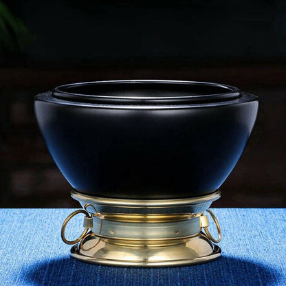 5.1in New Buddhist Supplies Monk Alms Offering Begging Stand Bowl Alms Bowl