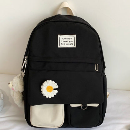 College Student Backpack School Bags Book Nylon Purse 29*14*43 CM Traveling 1 PC