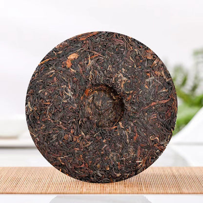 200G Yunnan Tea Tree King Premium Black Tea 2023 Ancient Tree Black Tea Cake -