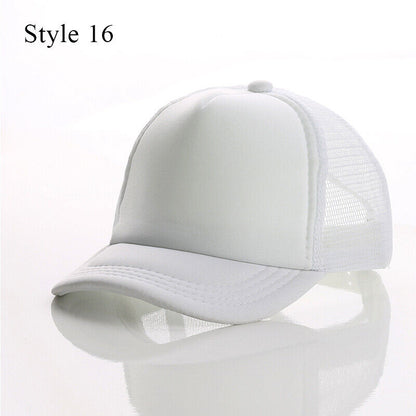 Parent-child Sun Hats Travel Soild Color Caps Baseball Caps Children Classic ⊹ ⊰