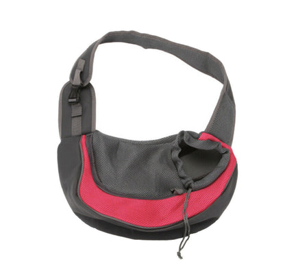 Pet Puppy Dog Mesh Sling Carry Pack Backpack Carrier Travel Tote Shoulder Bag US