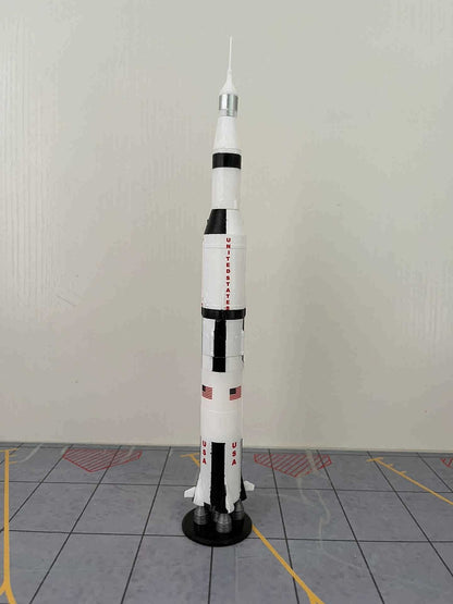 1/400 Scale NASA Saturn V Rocket Model 3D Build Resin Model