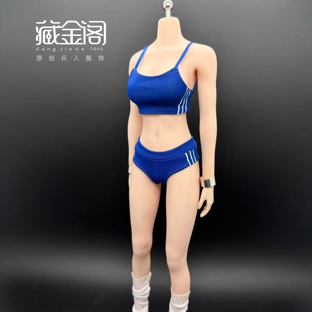 1/6 Female Athletic Tank Top And Shorts Set for 12" PH TBL Action Figures