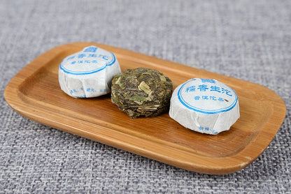500g Raw Pu'er Tuo Tea Yunnan Glutinous Rice Aroma Scented Mini Tuo Leaf Tea