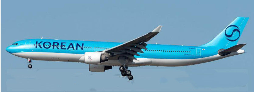 1:200 JC Wings Korean Air Airbus A330-300 Airplane Diecast Aircraft Model