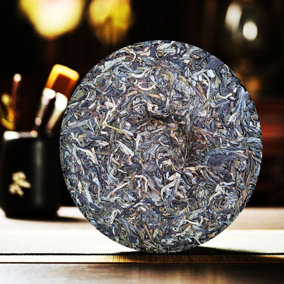 2020 Manzon Raw Tea Pu'er Tea Yunnan Big Leaf Sun Green Maocha 357g Pu'er Tea