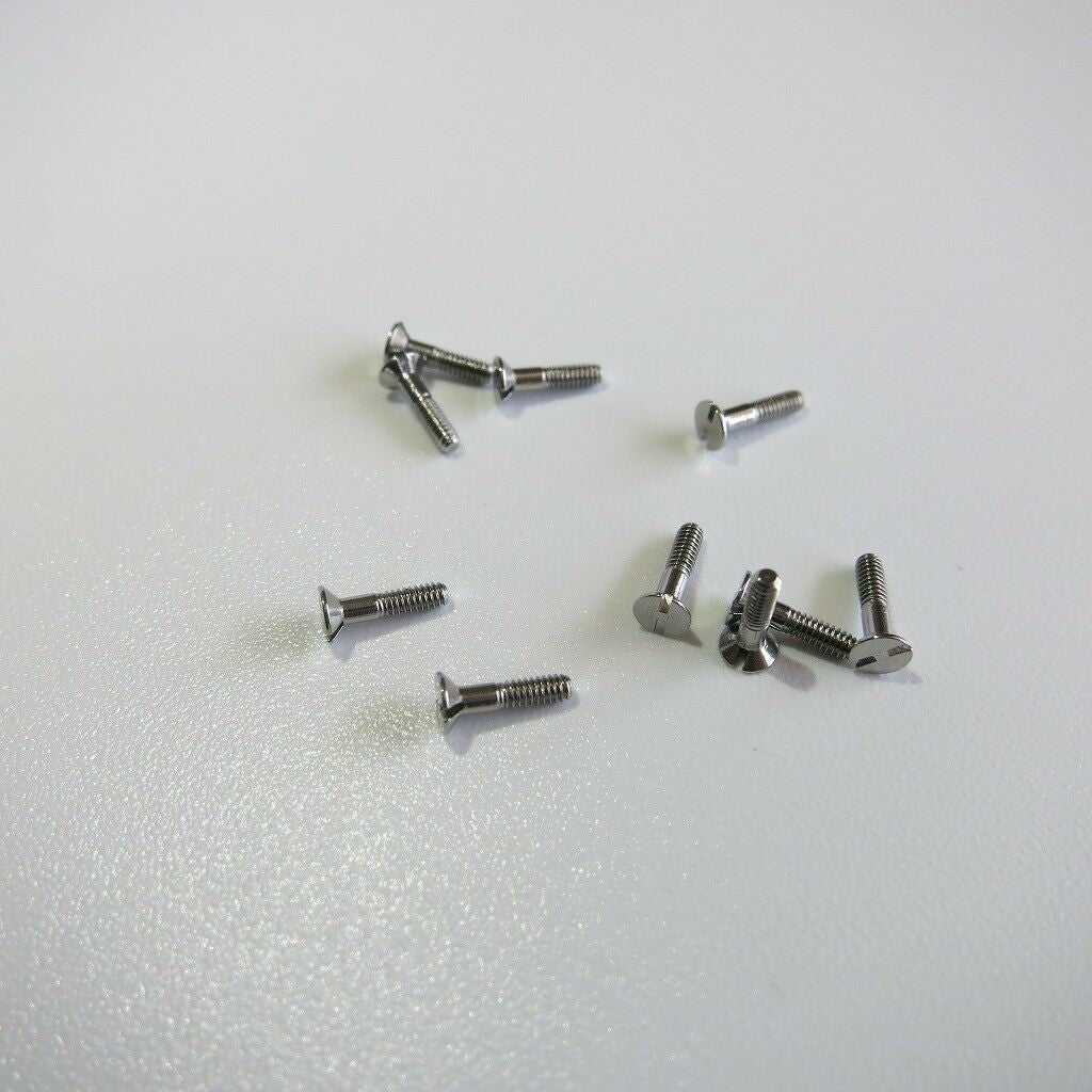 120pcs Assortment Stainless Steel Watch Back Case Cover Repair Screws Mixed Size