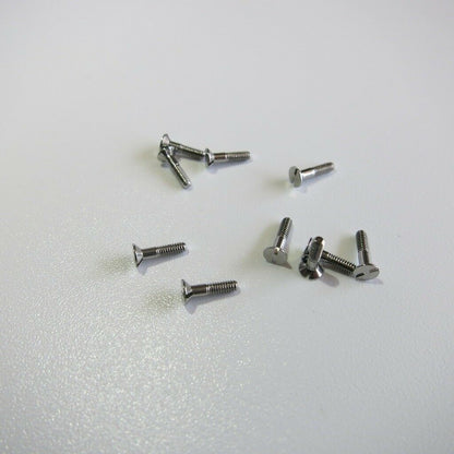 120pcs Assortment Stainless Steel Watch Back Case Cover Repair Screws Mixed Size
