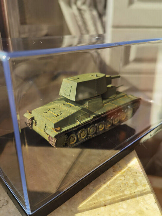 5M 72068A 1/72 Soviet T-100Z Heavy Tank Finished Model