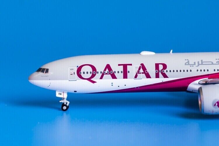 1:400 JC Wings QATAR BOEING 777-300ER Passenger Airplane Diecast Aircraft Model