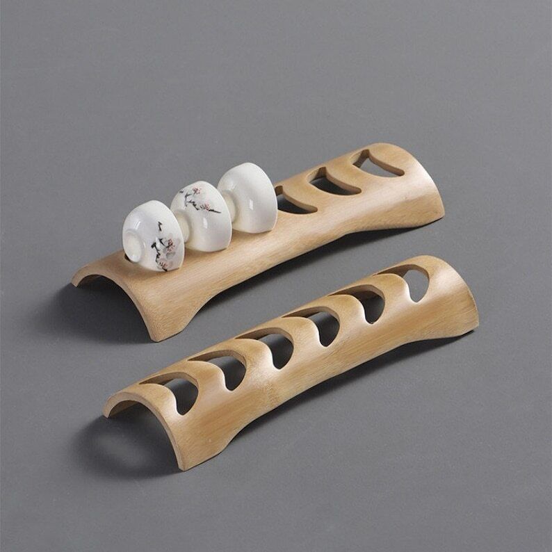 Handmade Natural Bamboo Cup Holder|Tea Accessories