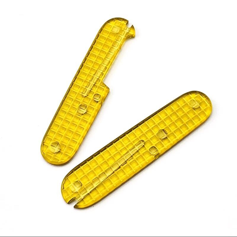 1 Pair PEI Material Knife Handle Scales For 91mm Victorinox Swiss Army Knives