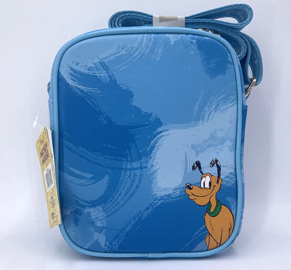 Disney Pluto Goofy Mickey and Friends 8.5" Lady Purse Crossbody Bag