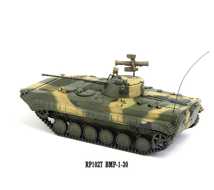 1:72 Russian Bmp-1-30 Armored Vehicle Camouflage Painting Model Collection