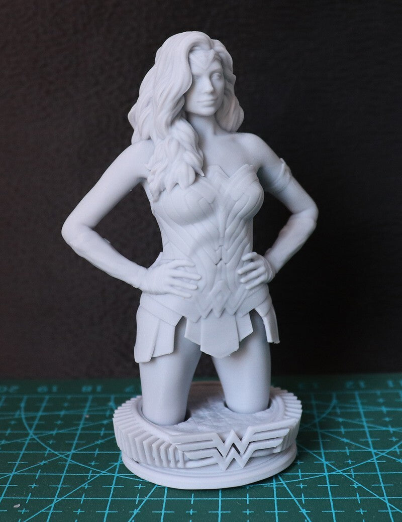 80mm resin figures model Magical Girl Bust Unassembled unpainted