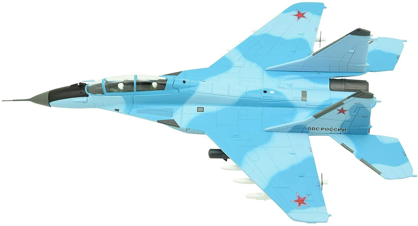 1:100 Mikoyan MiG-35 Fighter Metal Diecast Plane Model Blue,Russian Air Force