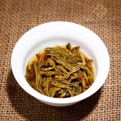 357g Raw Pu'er Tea Cake 2013 Dayezhong Huigankuai Yunnan Premium Compressed Tea