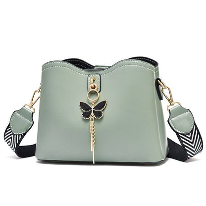 Women Handbag Butterfly PU Leather Bags Ladies Crossbody Tote Shoulder Bag