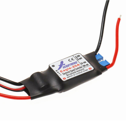 RC Airplane Plane Brushed Motor ESC For Hobbywing Eagle Burst 25A up to 10 Secs