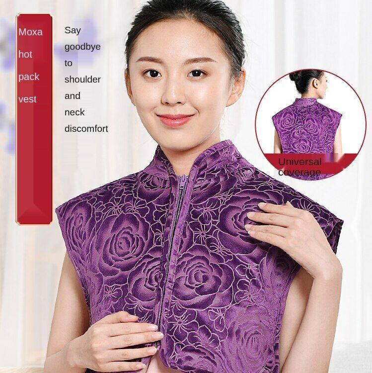 Wormwood Moxa Waist Shoulder Neck Bag Electric Heating Moxibustion Pack Tool 艾灸