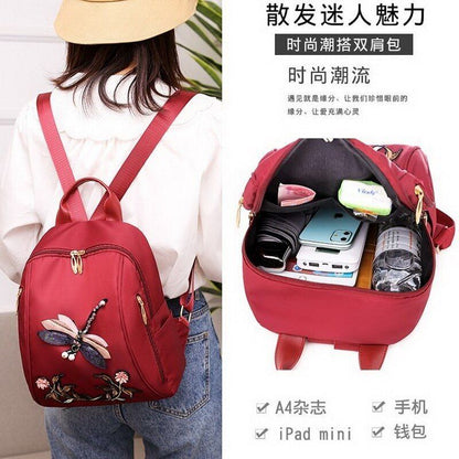 Summer Oxford Backpack High Quality Student School Bag Traveling Backpack 20-35L