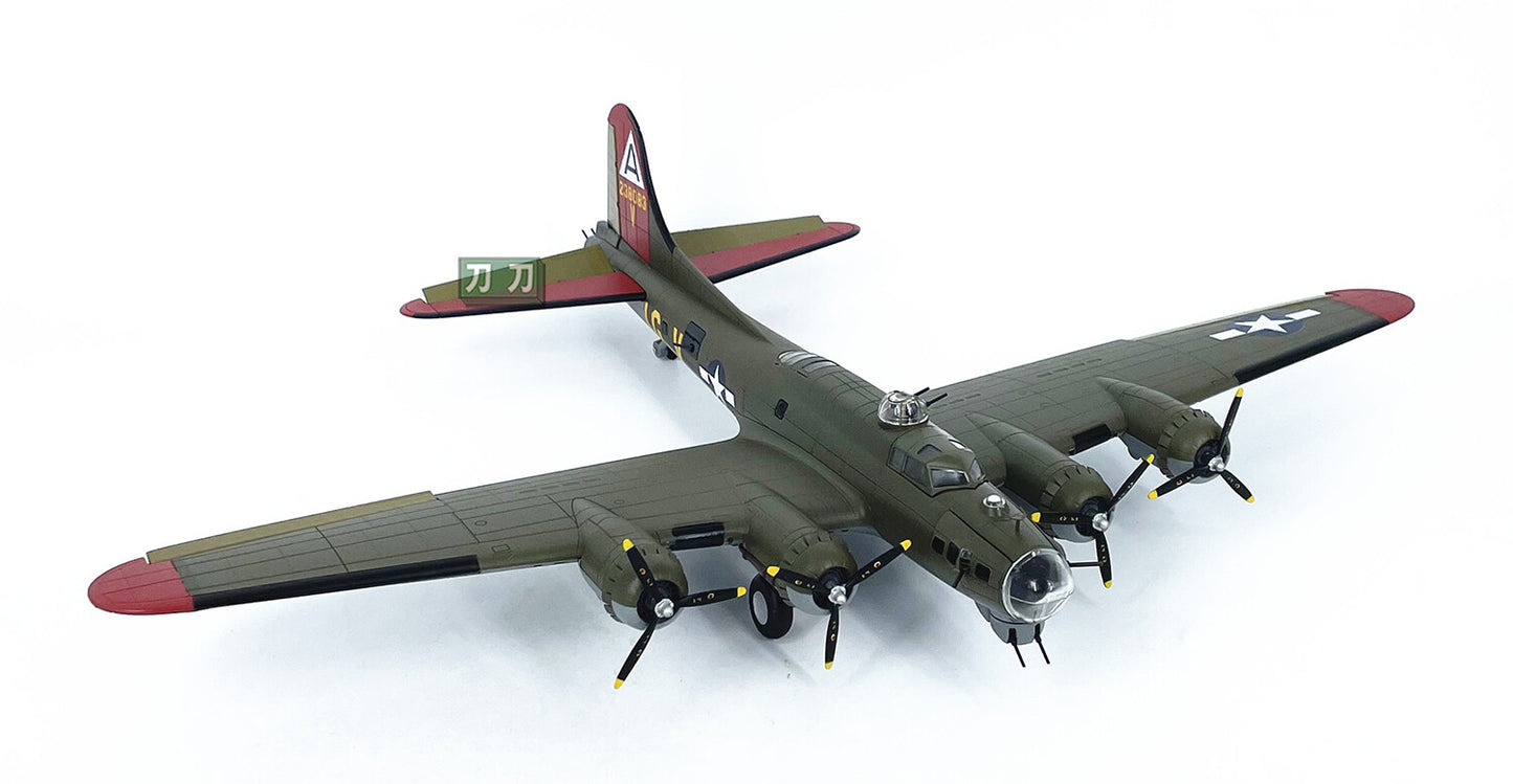 1:72 AF1 USAF B-17G Flying Fortress Bomber Plane Diecast Military Fighter Model