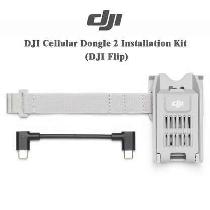 DJI Cellular Dongle 2 Install Kit for Flip – Bracket & Cable – No Dongle