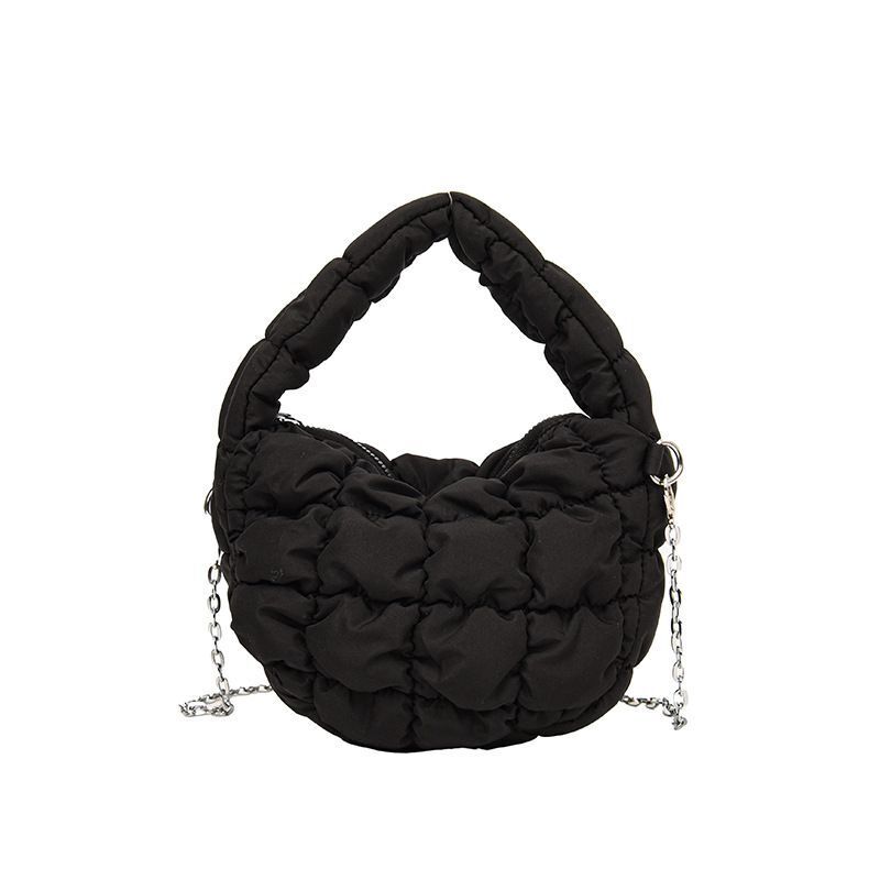 Handbag Pleated Mini Cloud Bag Messenger Chain Crossbody Shoulder Bags 20*13*6cm