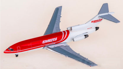 1:400 AeroClassics Emery Boeing 727-100F N357QS Airplane Diecast Plane Model