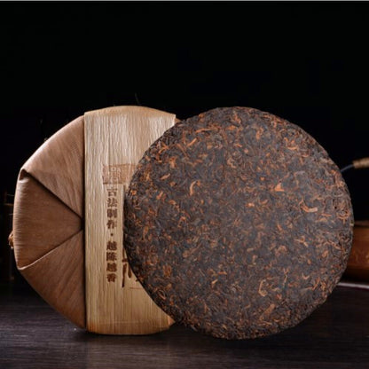 Ripe Pu Erh Tea Cake Yunnan Ancient Tree Organic Black Tea Premium 357g
