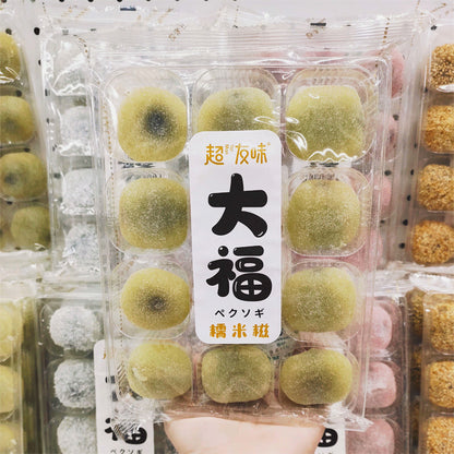 380g Japanese Sweet Potato Sesame Daifuku Mochi Filled Pastry Snacks