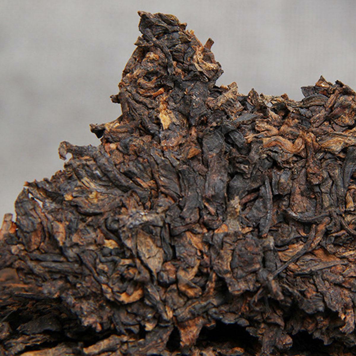 357g Laobanzhang Ripe Puerh Tea Ecological Ancient Tree Tea Golden Bud Black Tea