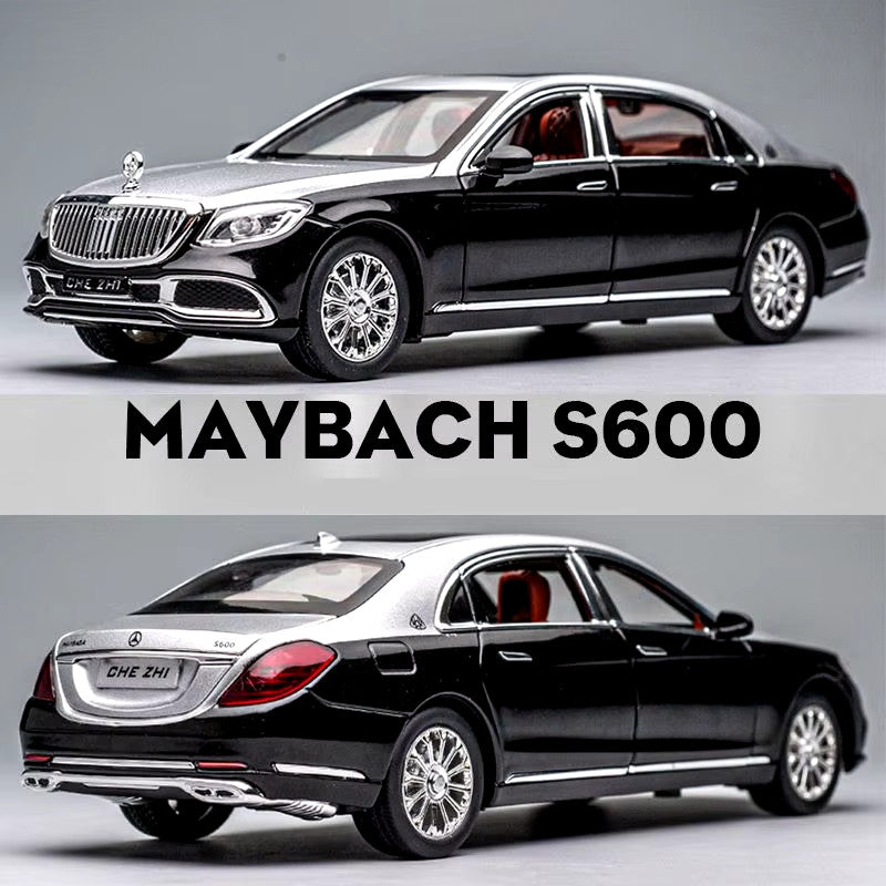 1:24 Maybach S600 S650 Alloy Luxy Car Model Diecasts Metal Toy Vehicles Car Mode