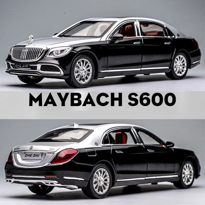 1:24 Maybach S600 S650 Alloy Luxy Car Model Diecasts Metal Toy Vehicles Car Mode