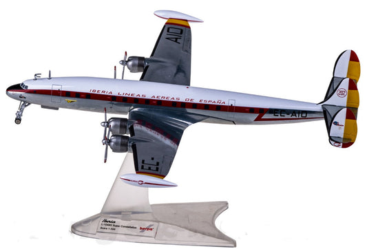 1:200 Herpa IBERIA Lockheed L-1049G Passenger Airplane Diecast Aircraft Model