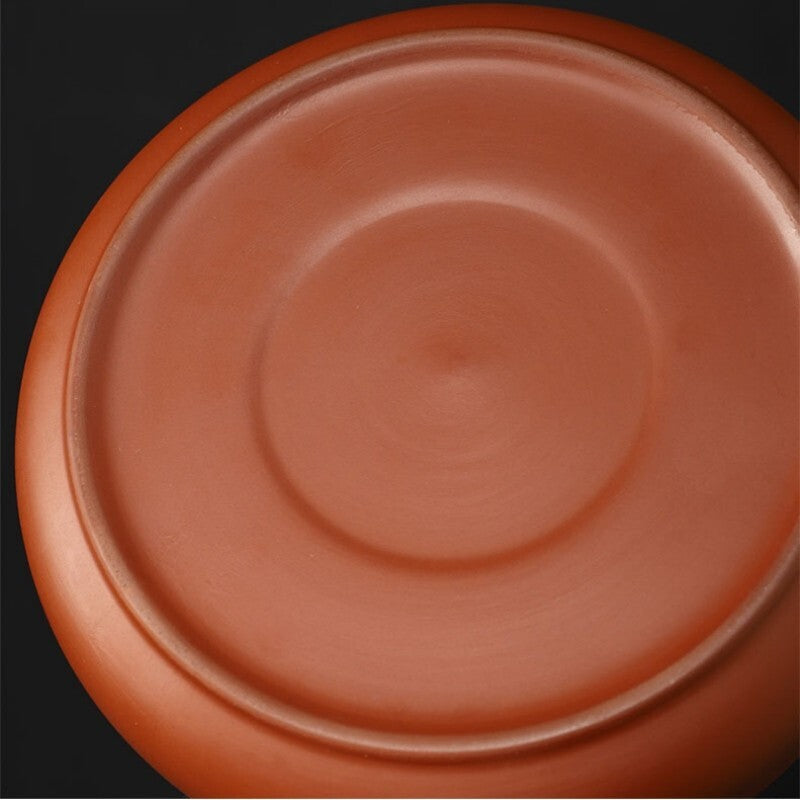 Yixing Zisha Tea Storage Box Along River During the Qingming Jar For Pu'er Tea