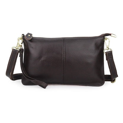 Women Genuine Leather Clutch Messenger Handbag Crossbody Shoulder Bag Purse