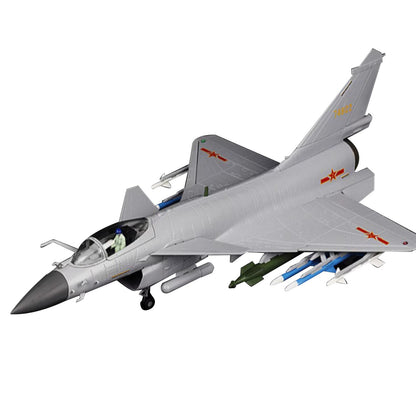 1/48 Scale China J-10C Vigorous Dragon Fighter Model Alloy Simulation Ornament