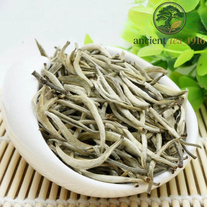 Silver Needle White Tea Baihao Yinzhen Chinese White Tea Premium Loose Leaf 100g