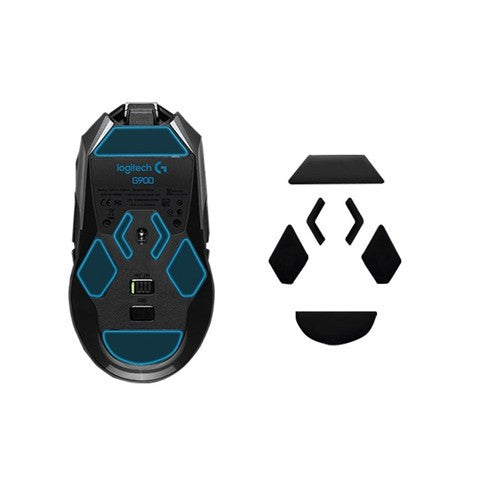 2 Set New 0.65mm Mouse Feet Skates Gaming Mouse Sticker For Logitech G900