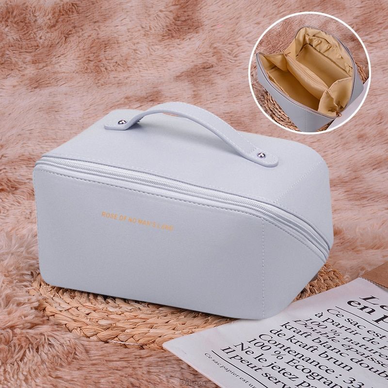 Makeup Bag Cosmetic Toiletries Organizer Traveling Waterproof Storage Case Purse